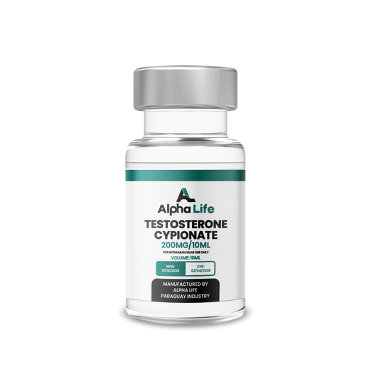 Testosterone Cypionate 200 mg / 10 mL Vial